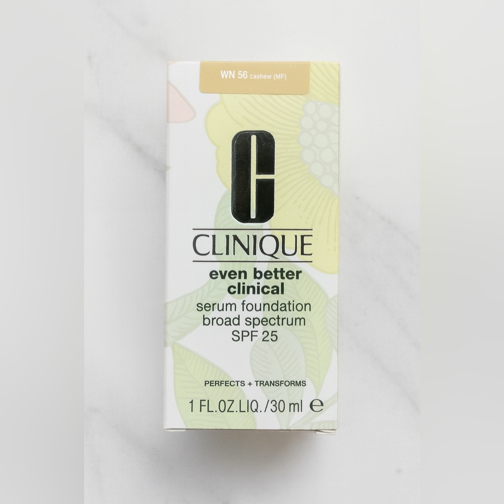 Clinique Even Better Clinical Serum Foundation SPF 25 WN 56 Cashew